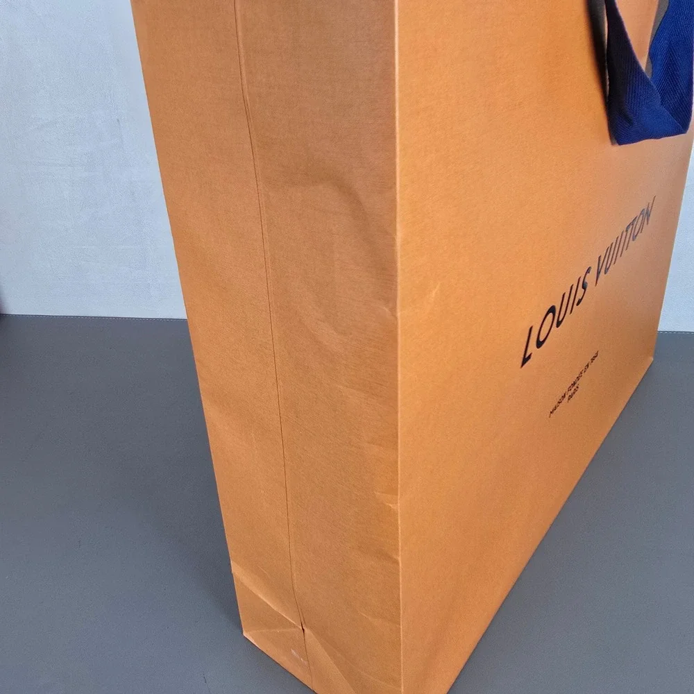Louis Vuitton Large Magnetic Gift Box Shopping Bag & Dust Bag Set Only
